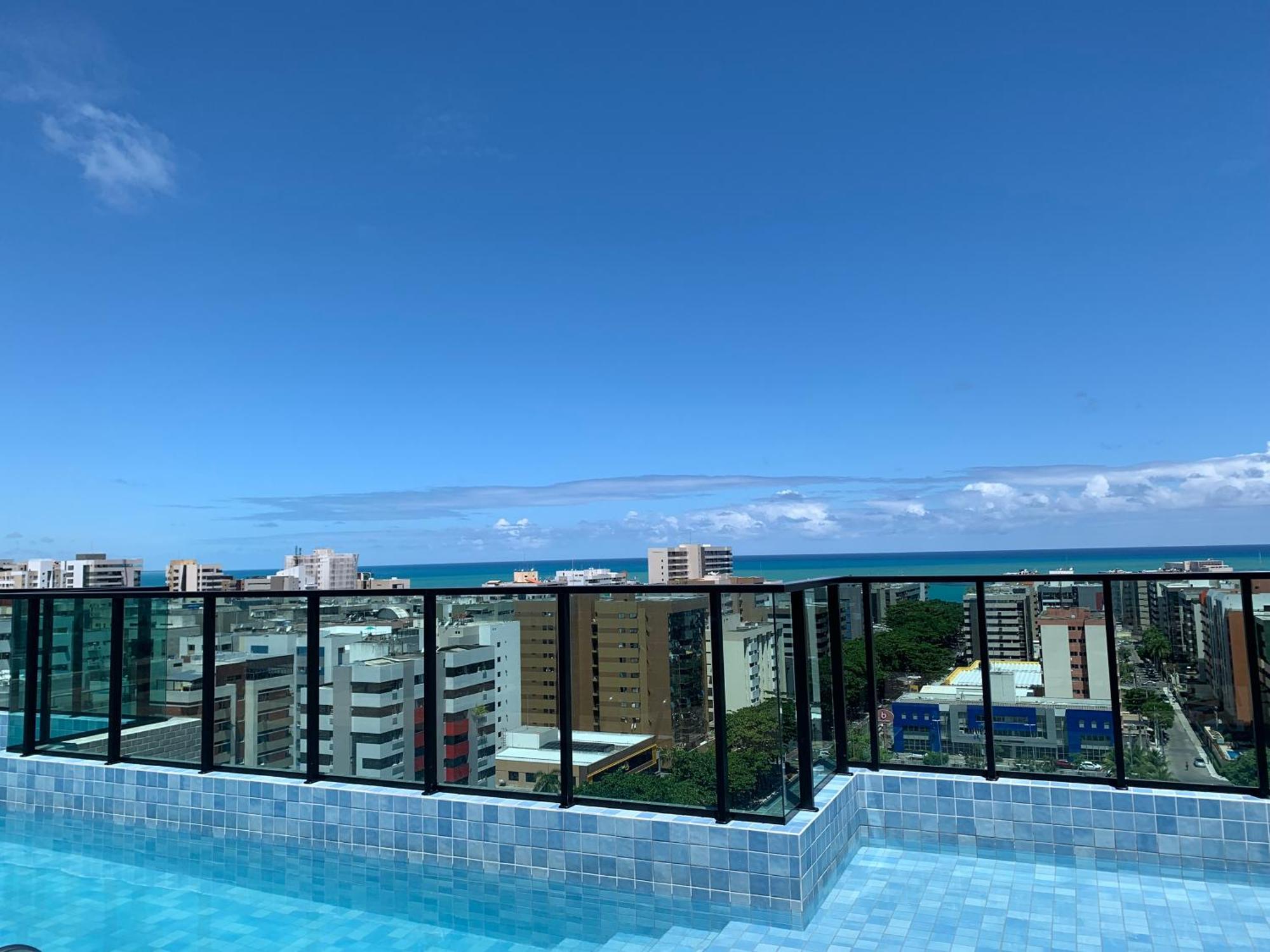 Novissimo, 500M Praia, Garagem, Vista - Luzes Do Arrebol Maceió Εξωτερικό φωτογραφία