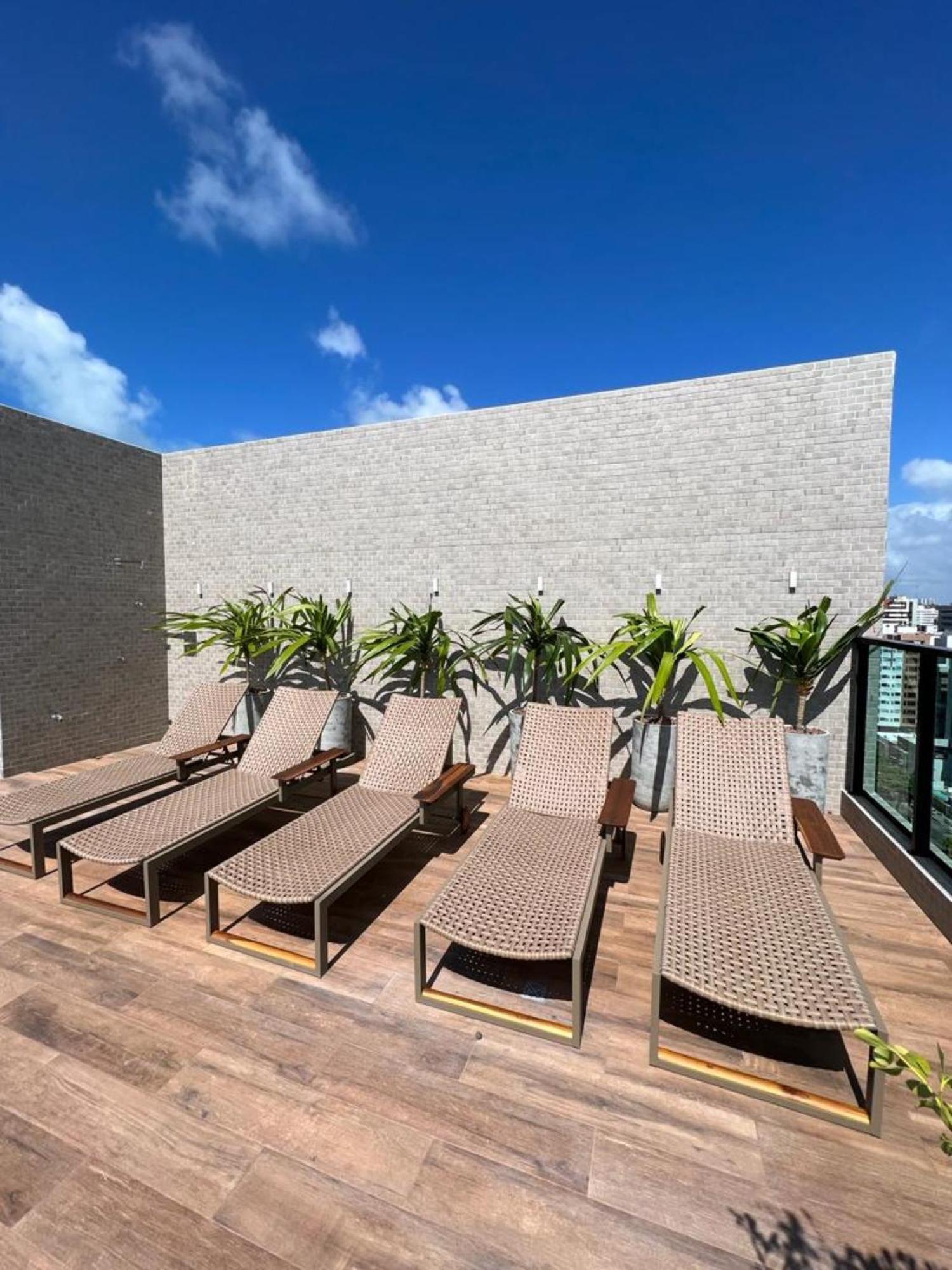 Novissimo, 500M Praia, Garagem, Vista - Luzes Do Arrebol Maceió Εξωτερικό φωτογραφία